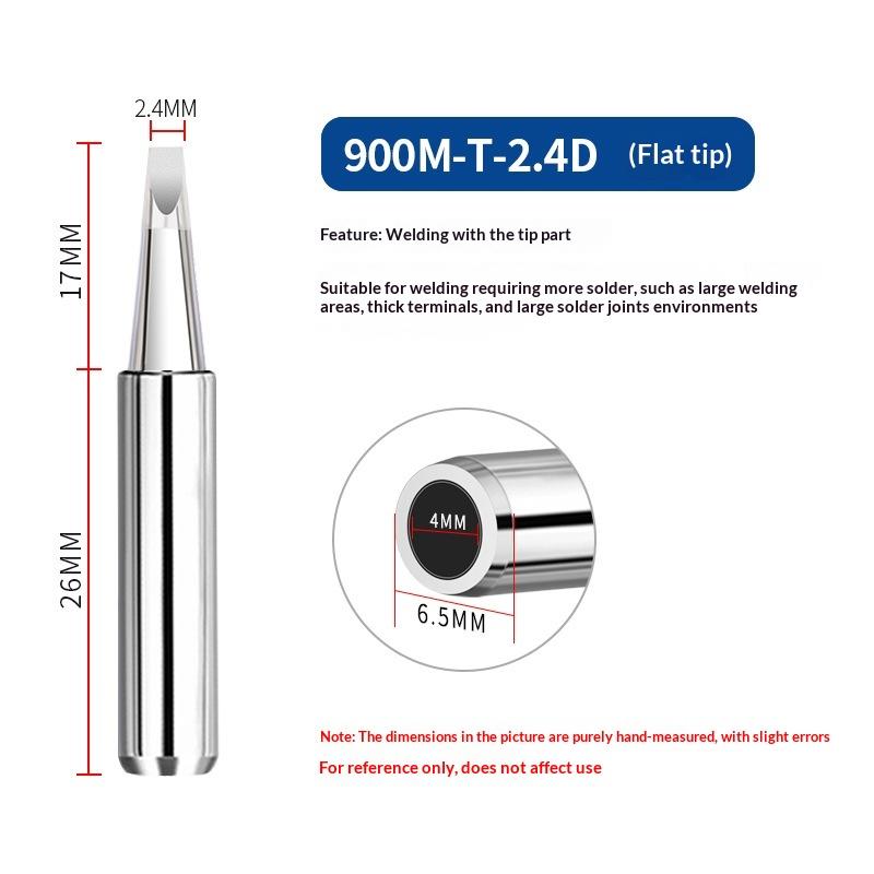 Diy Electronics Repair - 5Pcs/10Pcs 900M-T Soldering Iron Tips Set