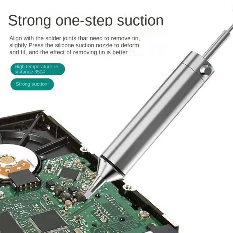 Desoldering Pump Solder - [NEWA08R】 MJF-D9 For PCB Repair& Welding