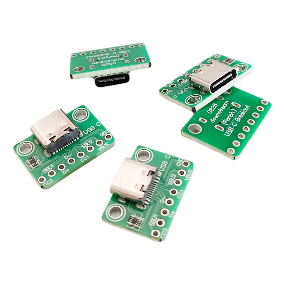 Diy Electronics Repair - 5/10Pcs TYPE-C USB Connector Board Dual