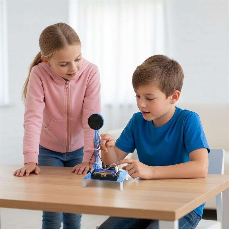 Diy Electronics Microscope - Creative DIY Craft Set For Students