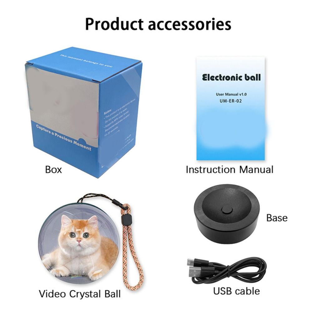 Wireless Video Display Ball 3D - Diy Electronics Videos のレビューと価格