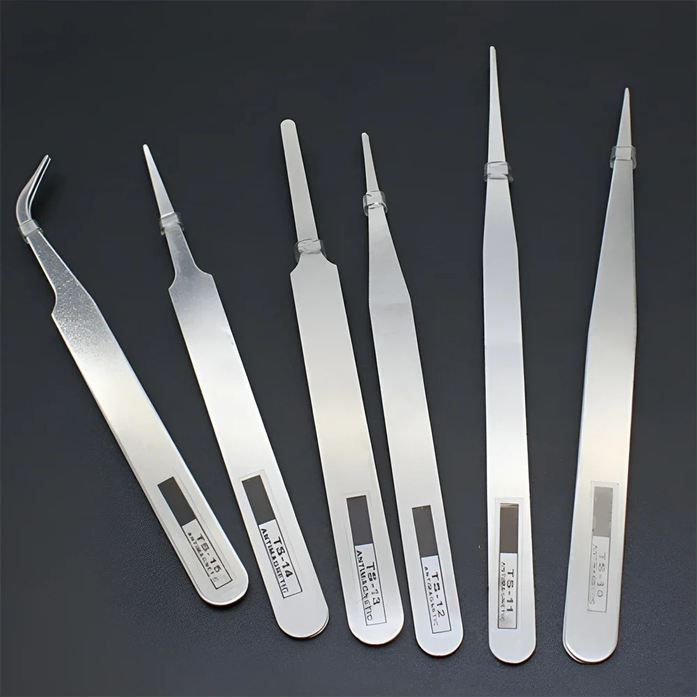 6Pcs Anti-static Stainless Ste - Diy Electronics Repair のレビューと価格