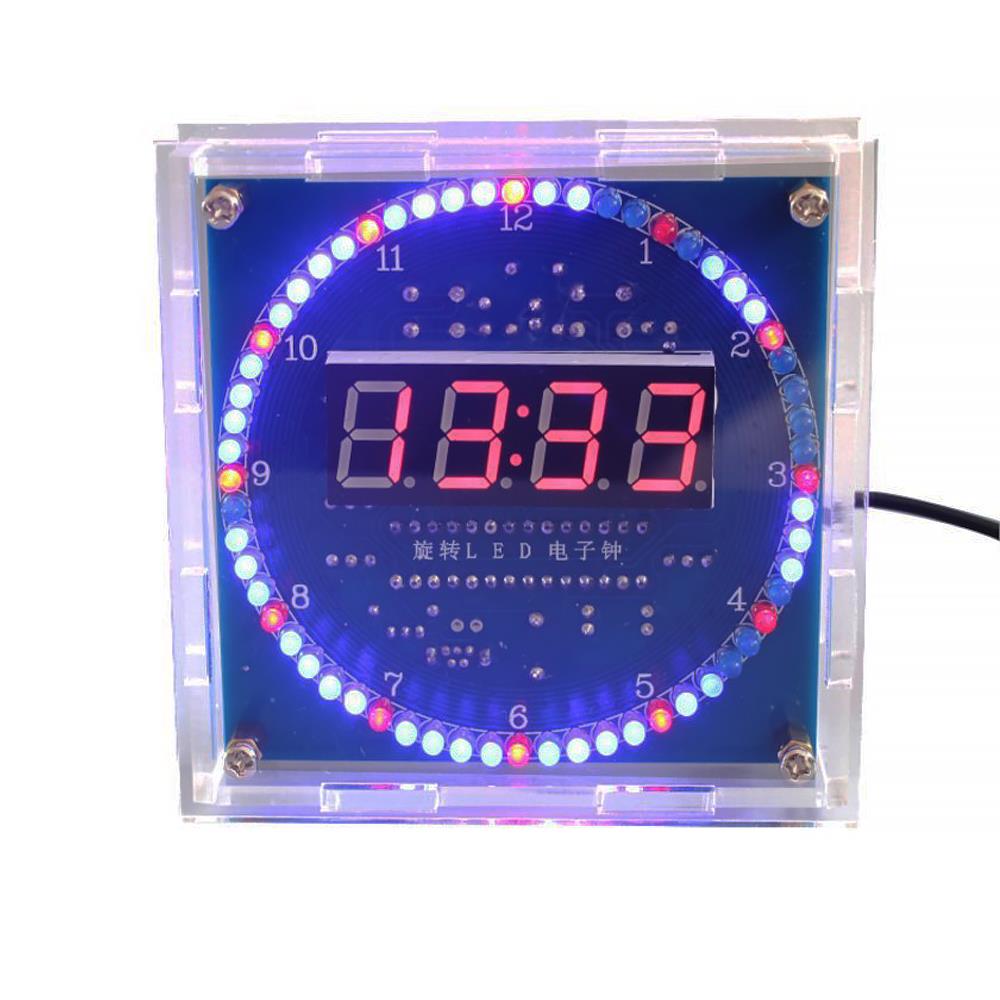 Rotating LED DIY Electronic Cl - Diy Electronics News のレビューと価格