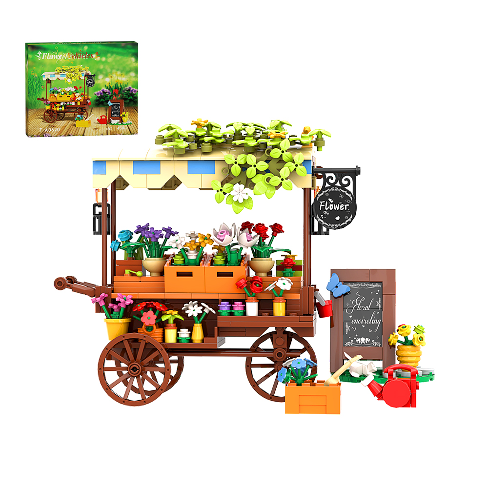 MOC Christmas Themed Flower St - Diy Electronics Market のレビューと価格