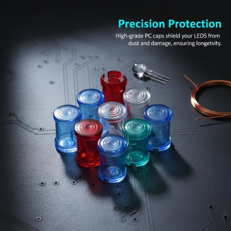 20Pcs LED Lampshade 3MM 5MM Di - Diy Electronics For Sale のレビューと価格