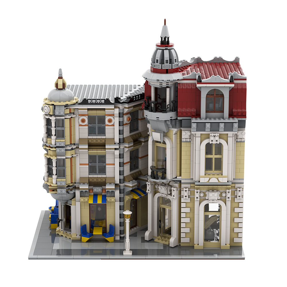 Gobricks MOC Street View Corne - Diy Electronics Market のレビューと価格