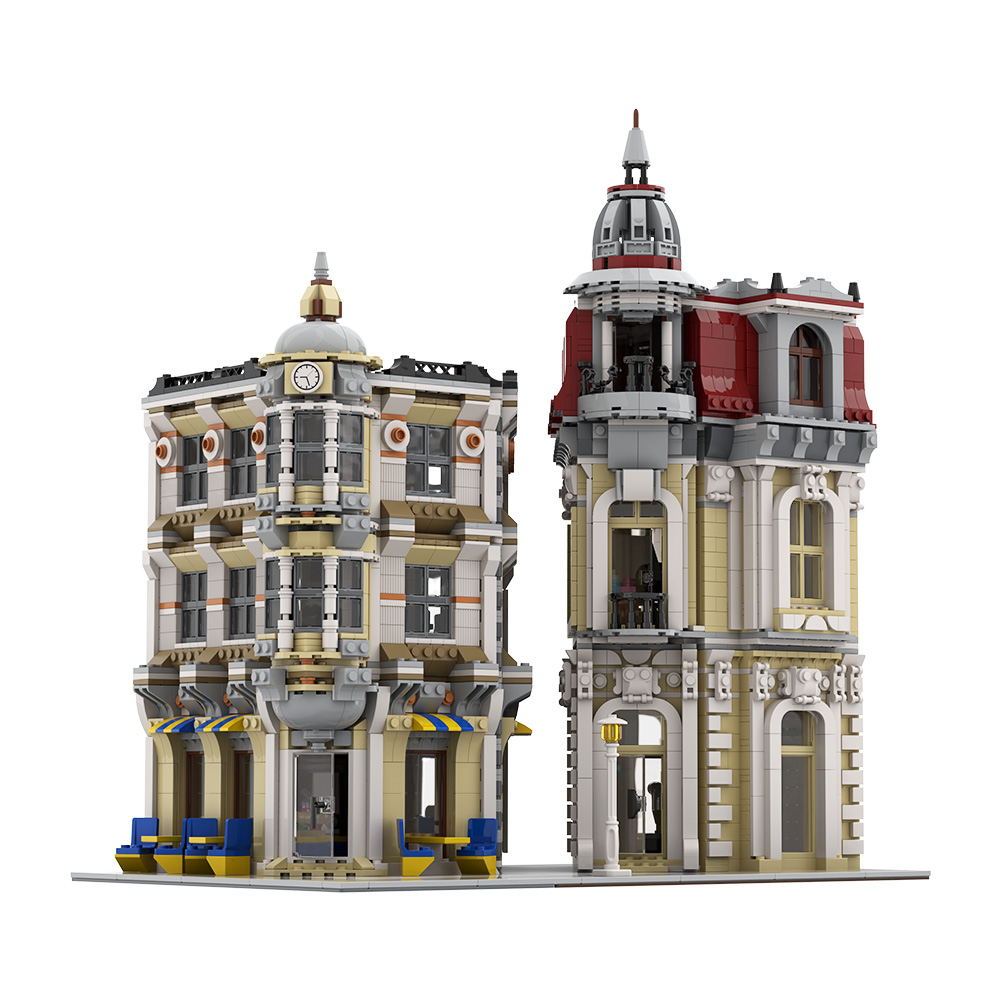 Gobricks MOC Street View Corne - Diy Electronics Market のレビューと価格