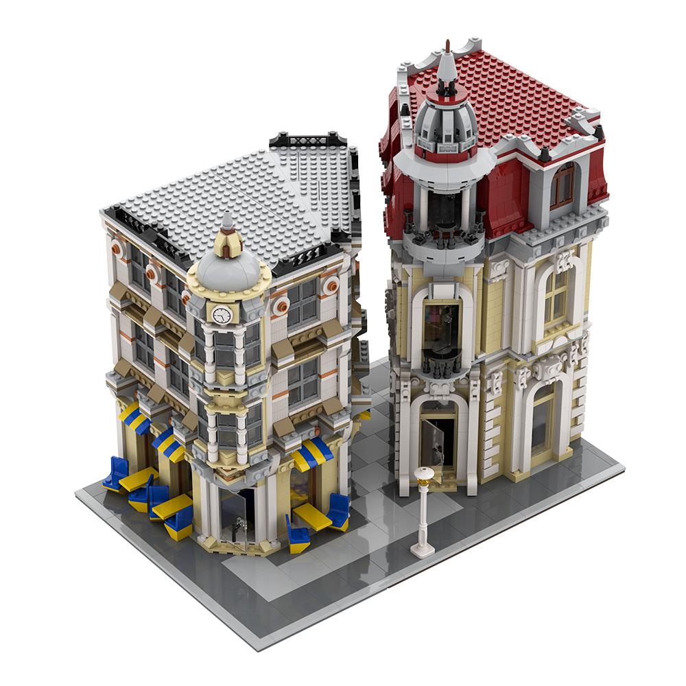 Gobricks MOC Street View Corne - Diy Electronics Market のレビューと価格