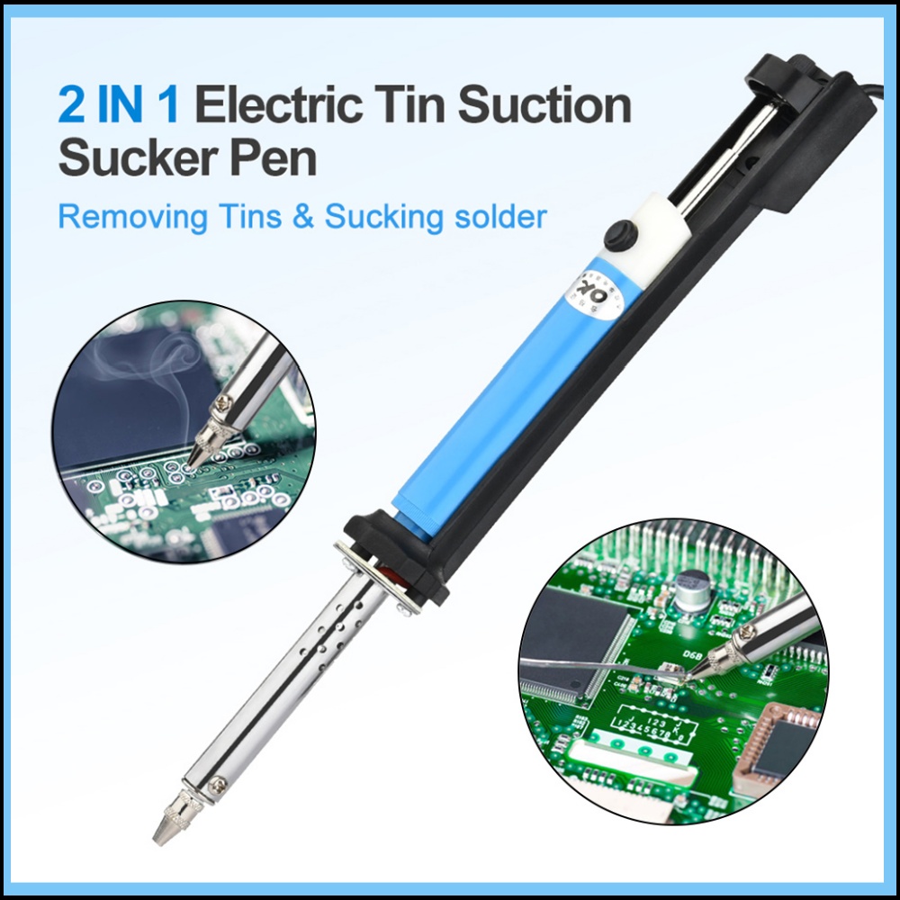 2 In1 Electric Tin Suction Suc - Desoldering Pump Solder のレビューと価格