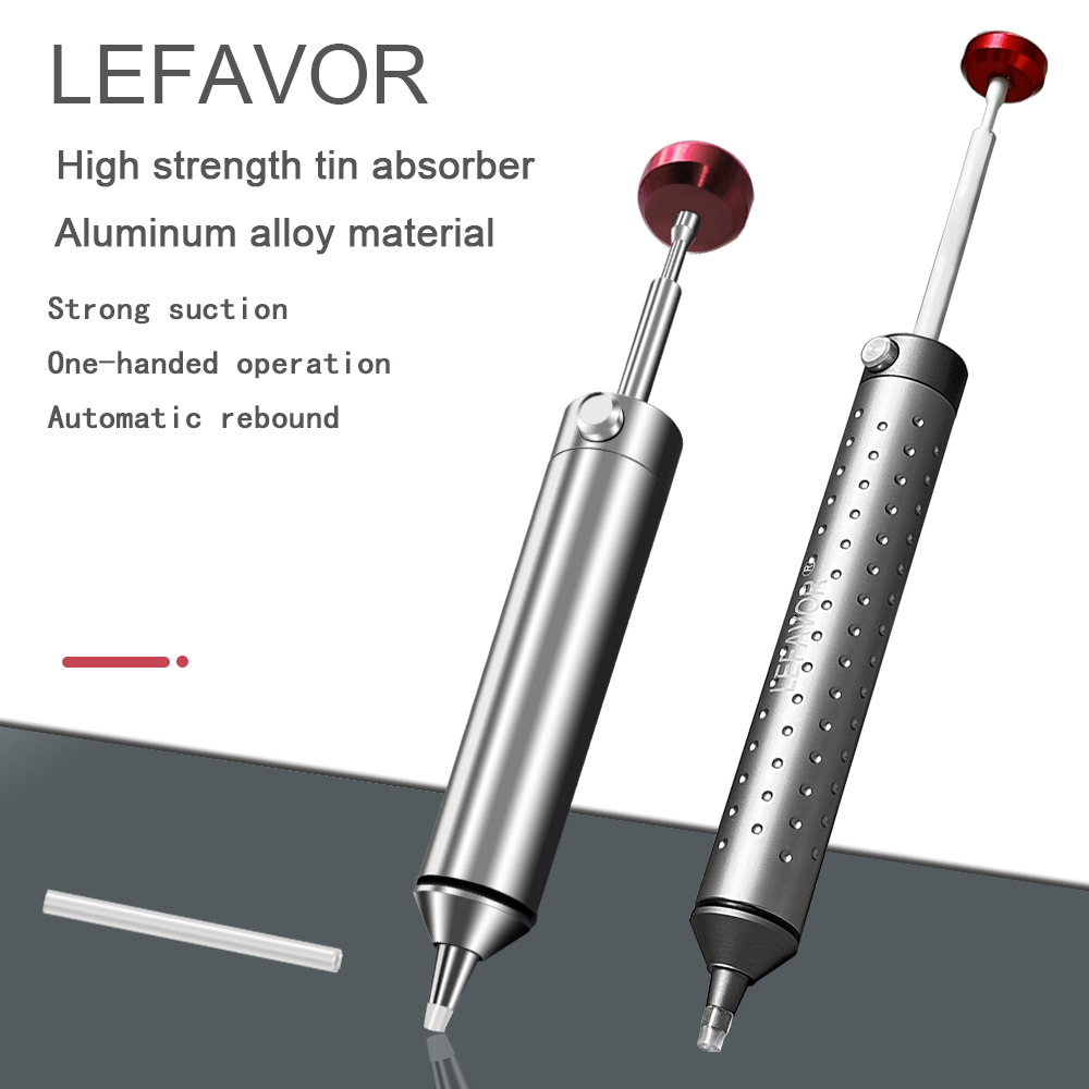LEFAVOR Aluminum Powerful Deso - Desoldering Pump Solder のレビューと価格