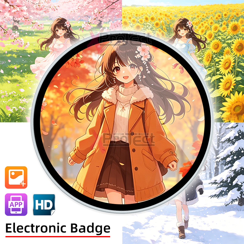 Anime Electronic Badge Anime M - Diy Electronics Videos のレビューと価格