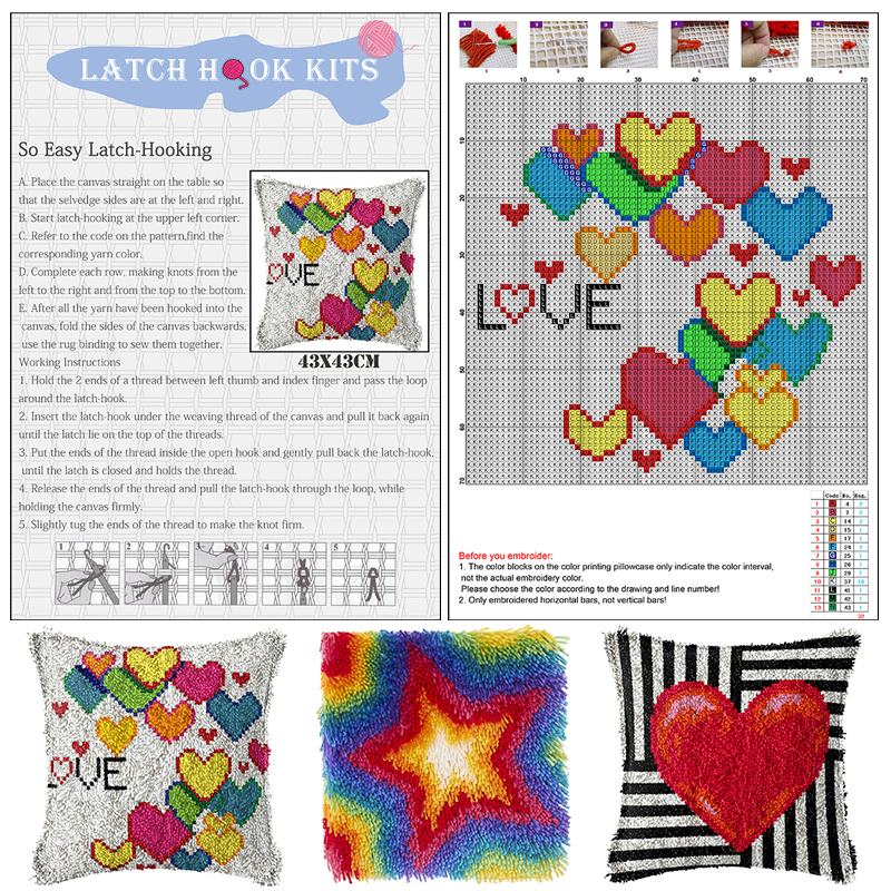 Latch hook rug kits with Pre-P - Diy Electronics Kits For Adults のレビューと価格