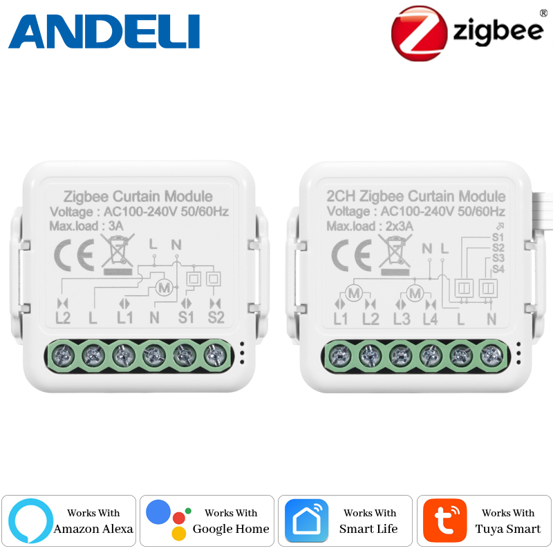 Zigbe Smart Curtain Switch Mod - Diy Electronic Modules のレビューと価格