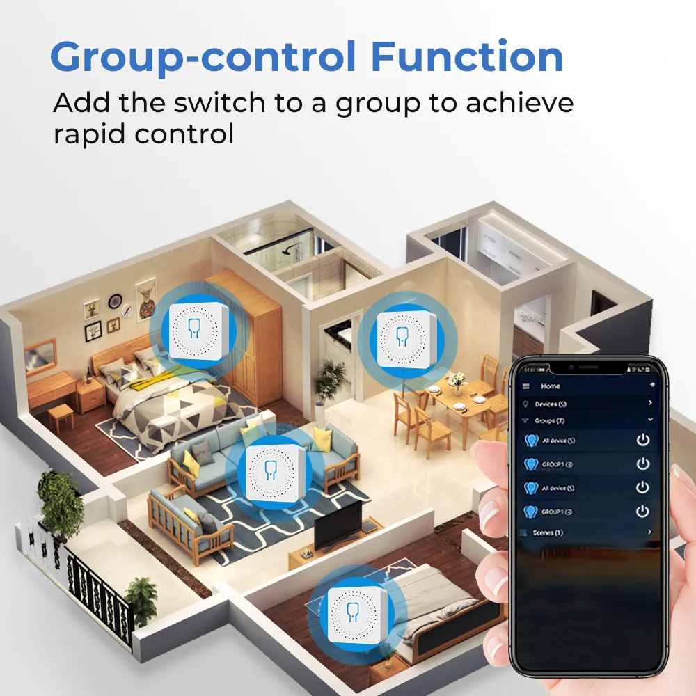For Tuya Mini Smart WiFi Switc - Diy Electronic Modules のレビューと価格