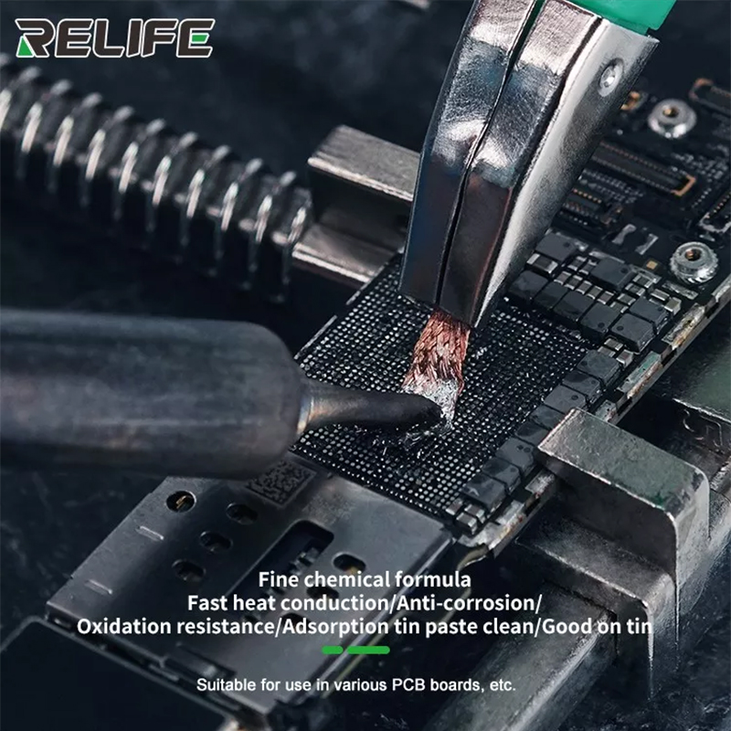 RELIFE desoldering mesh anti-h - Desoldering Pump Solder のレビューと価格