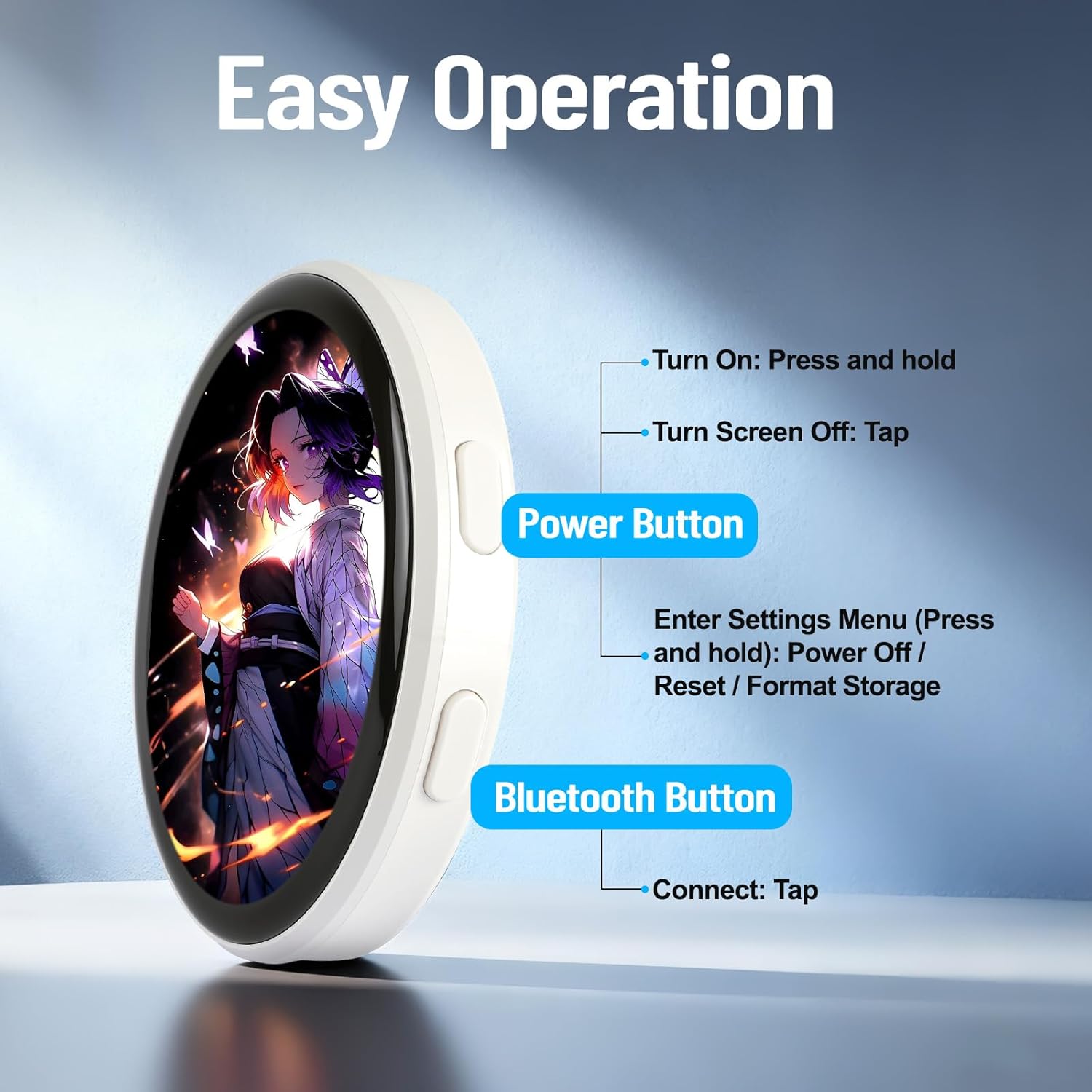 1/2PCS DIY Smart Badge with HD - Diy Electronics Videos のレビューと価格