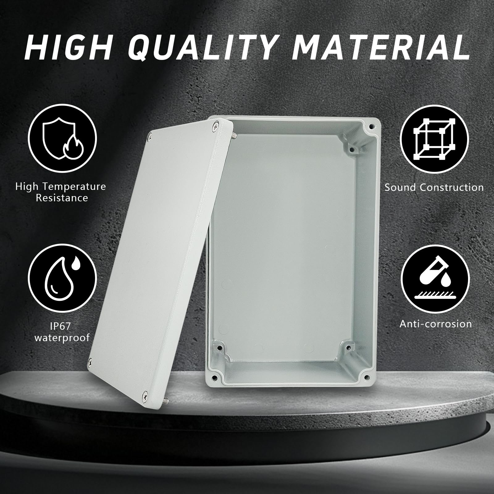 Outdoor IP67 Waterproof Cast A - Diy Box Electronics Mall のレビューと価格