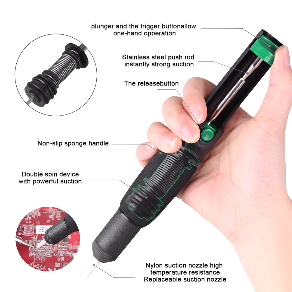 Metal Desoldering Pump Suction - Desoldering Pump Solder のレビューと価格