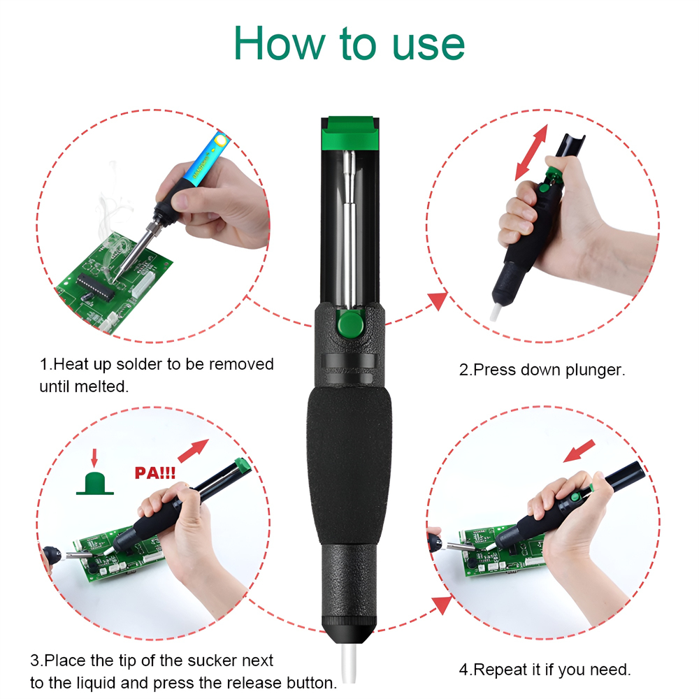 Metal Desoldering Pump Suction - Desoldering Pump Solder のレビューと価格