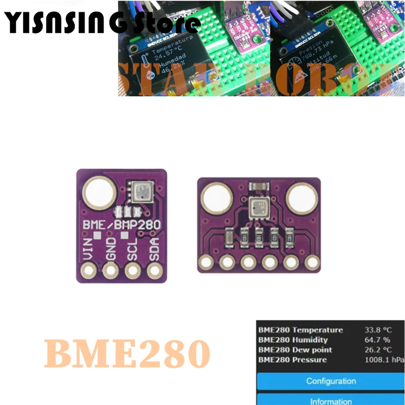 BME280 5V 3.3V Digital Sensor  - Bme280 Humidity Sensor のレビューと価格