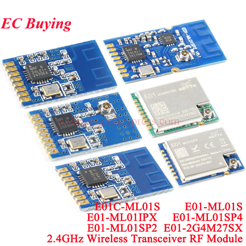 10Pcs/1pc E01-2G4M27SX ML01SP4 - Nrf24L01 Module Wireless のレビューと価格