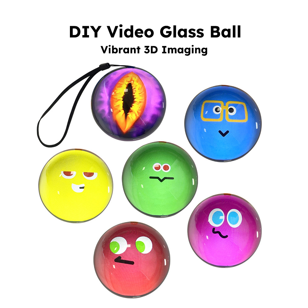 Magic 3D Crystal Ball Electron - Diy Electronics Videos のレビューと価格