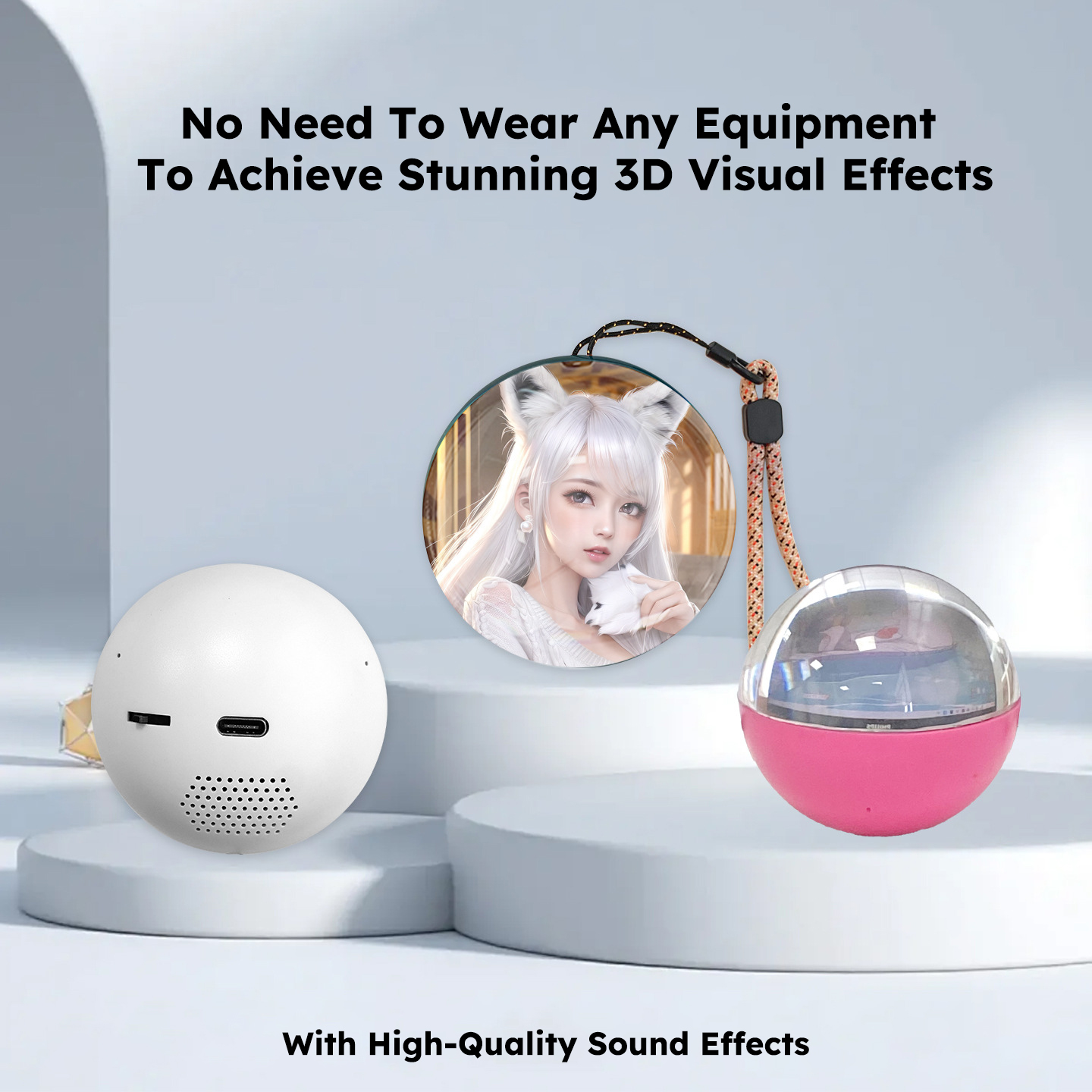 Magic 3D Crystal Ball Electron - Diy Electronics Videos のレビューと価格