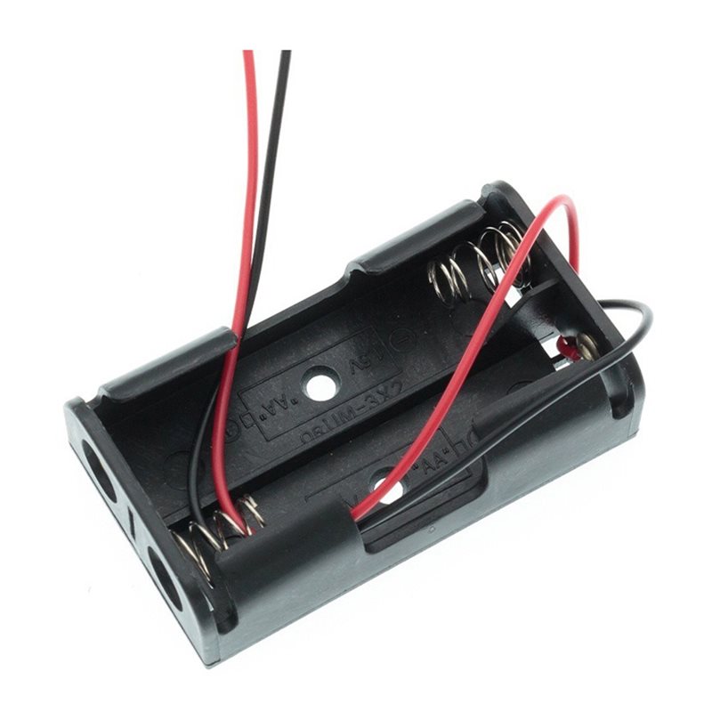 AAAEL-100Pcs 2AA Battery Case  - Diy Electronics Storage のレビューと価格