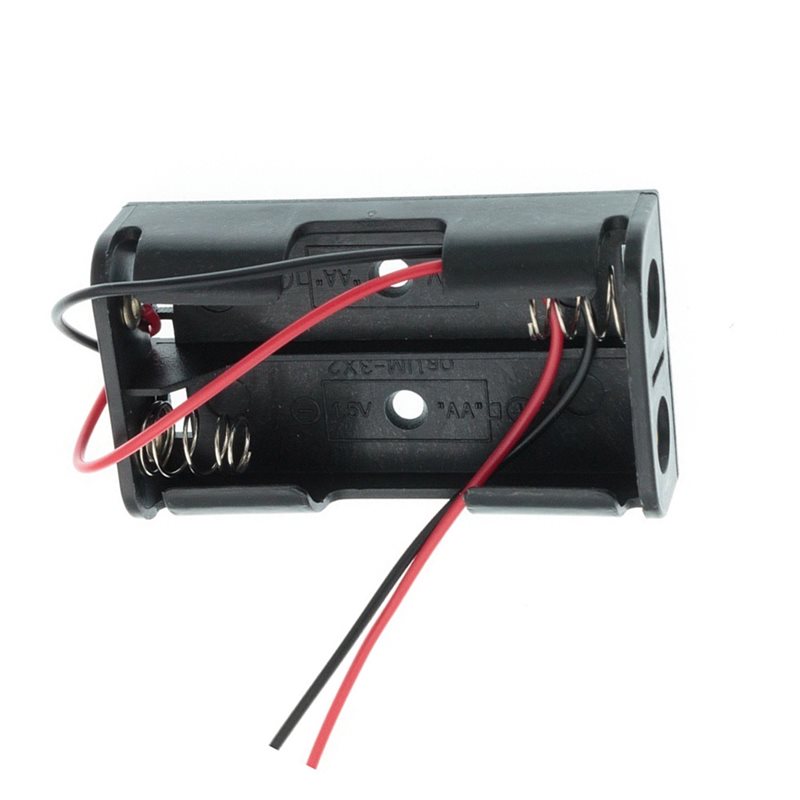 AAAEL-100Pcs 2AA Battery Case  - Diy Electronics Storage のレビューと価格