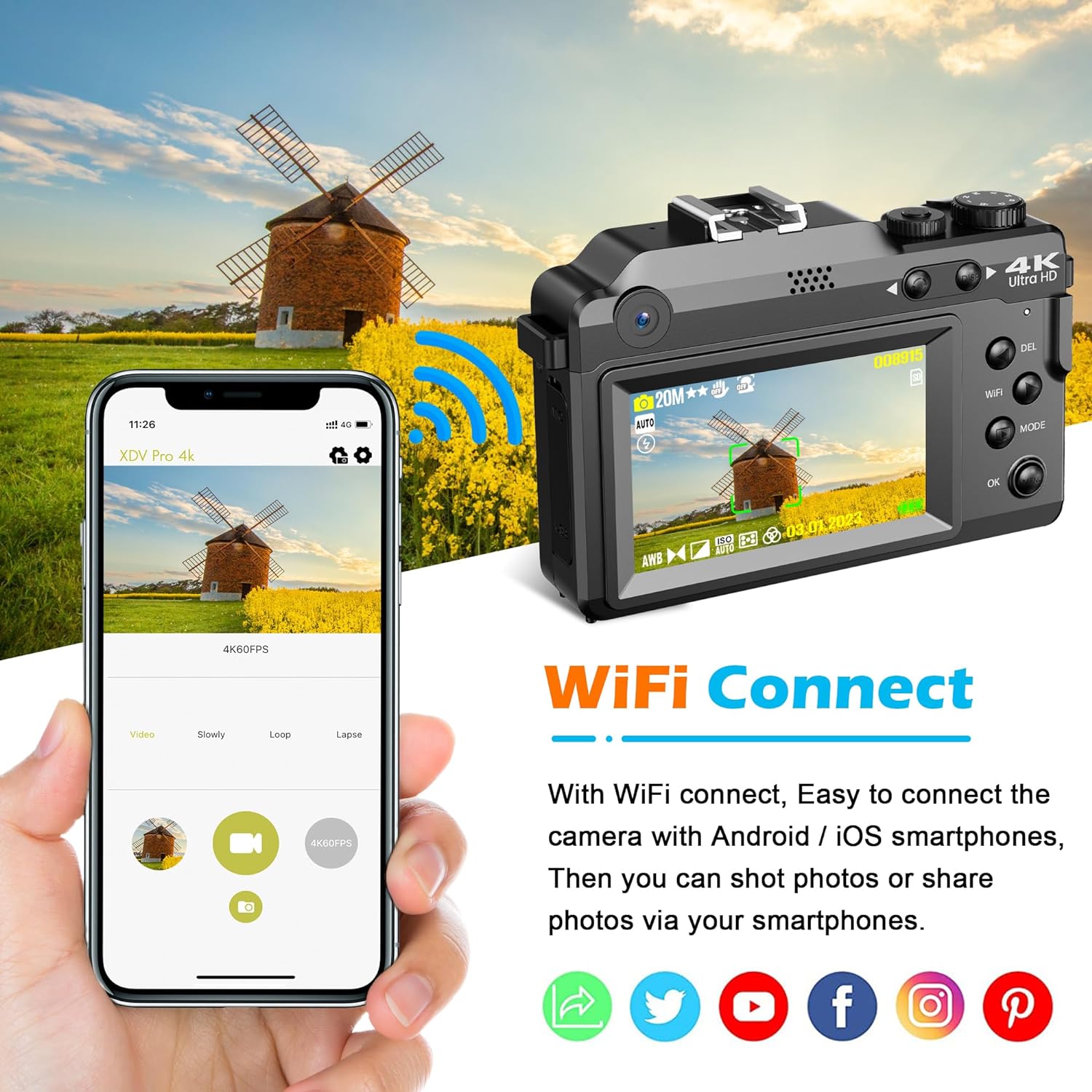 56MP Digital Camera For Photog - Diy Electronics Videos のレビューと価格