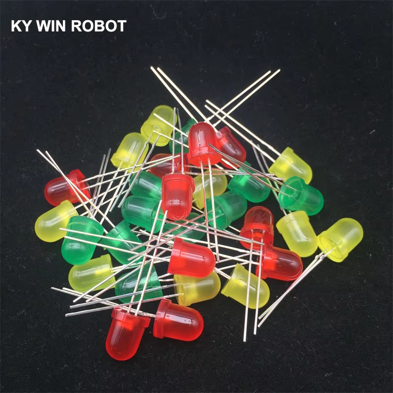 30pcs 8mm LED diode Light Asso - Diy Electronics For Sale のレビューと価格
