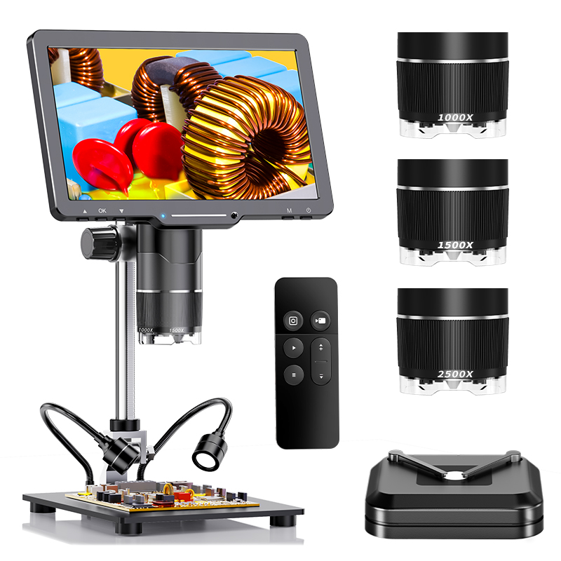 2500X HDMI Digital Microscope  - Diy Electronics Microscope のレビューと価格