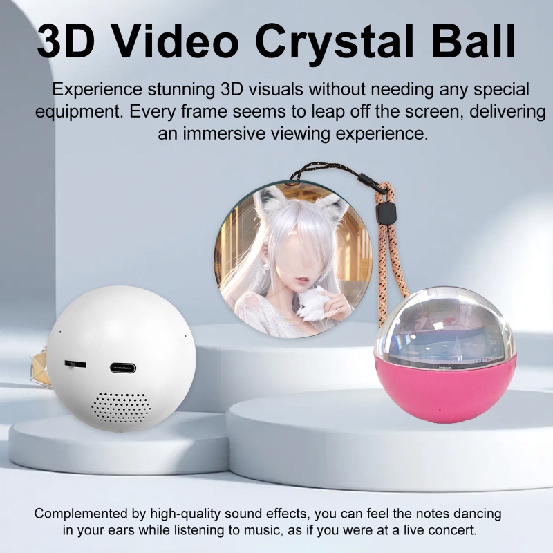 Wifi 3D Crystal Ball Customize - Diy Electronics Videos のレビューと価格