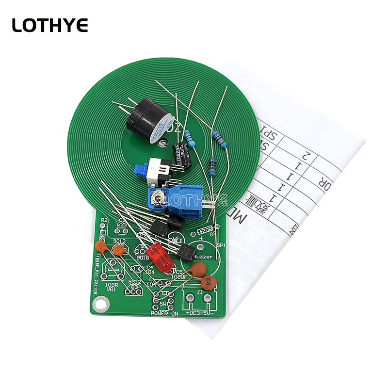 DC 3V-5V Metal Detector Kit DI - Diy Electronic Modules のレビューと価格
