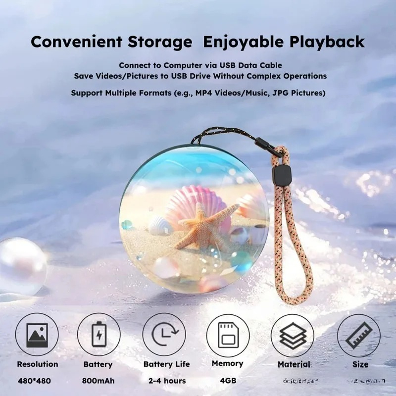 New 3D Vedio Ball Digital Vide - Diy Electronics Videos のレビューと価格