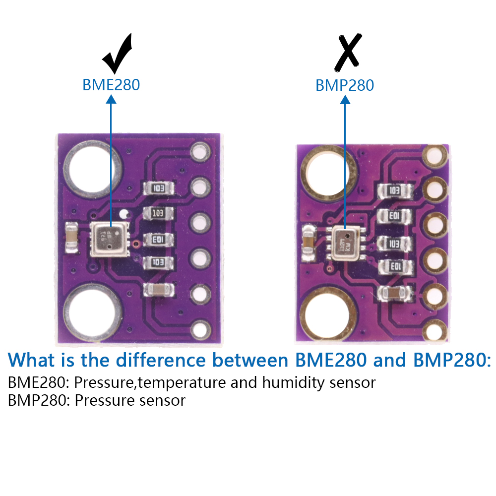 3in1 BME280 3.3V BMP280 5V Dig - Bme280 Humidity Sensor のレビューと価格