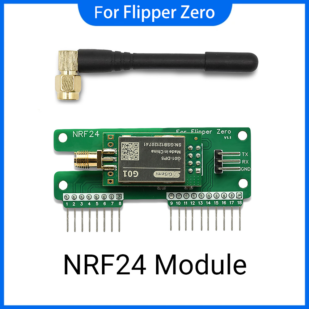 Flipper Zero Wireless Sniffer  - Nrf24L01 Module Wireless のレビューと価格