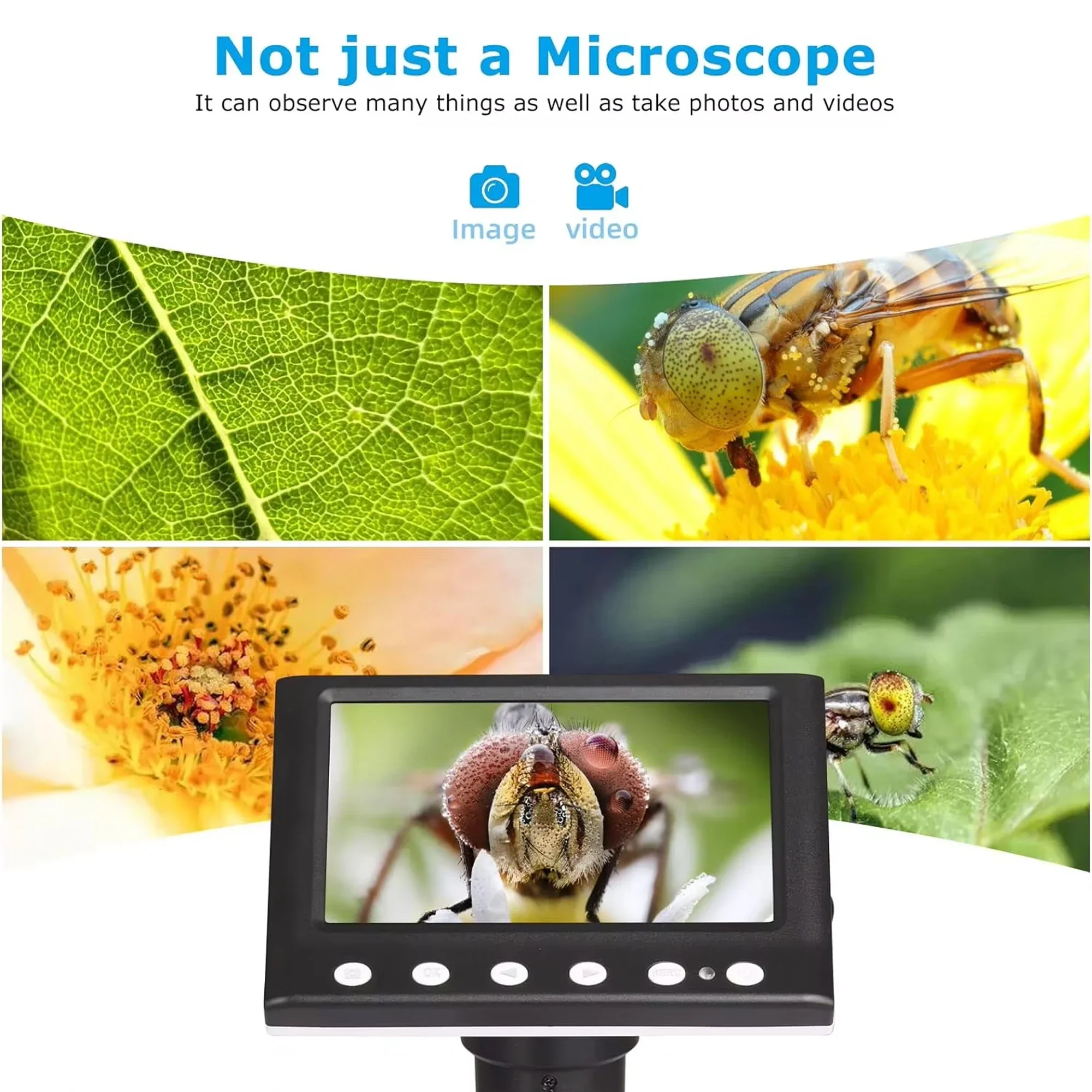 Inspection Microscope 1000x Ma - Diy Electronics Microscope のレビューと価格