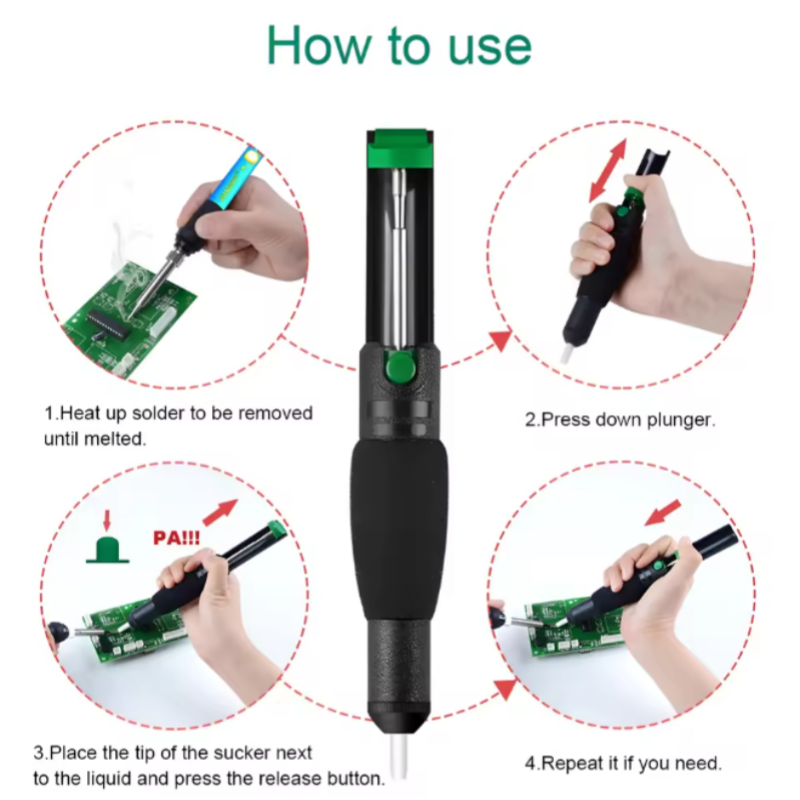 Powerful Desoldering Pump Suct - Desoldering Pump Solder のレビューと価格