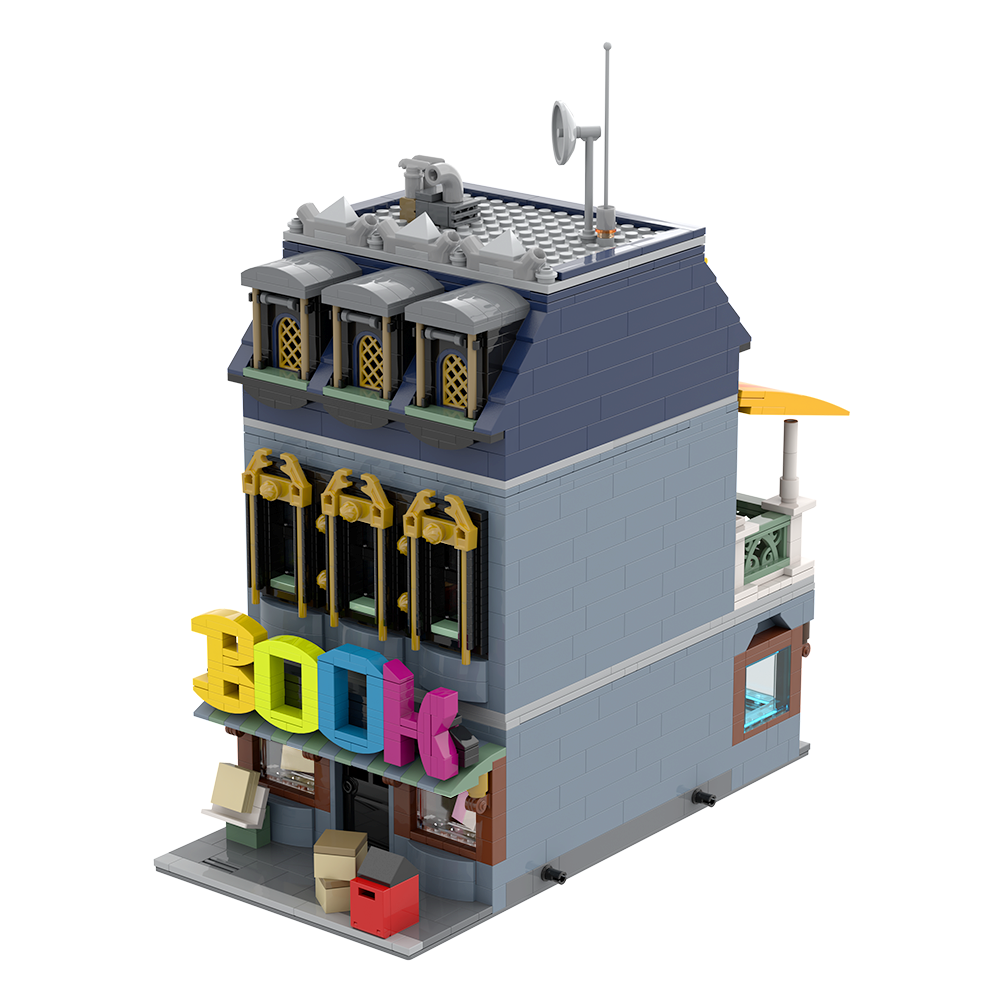 Gobricks MOC Little Bookshop B - Diy Electronics Market のレビューと価格