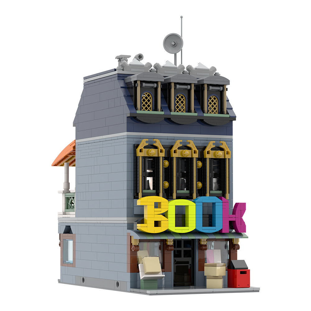 Gobricks MOC Little Bookshop B - Diy Electronics Market のレビューと価格