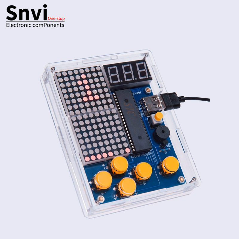 Snvi DIY Pixel Game Console Ki - Diy Box Electronics Mall のレビューと価格