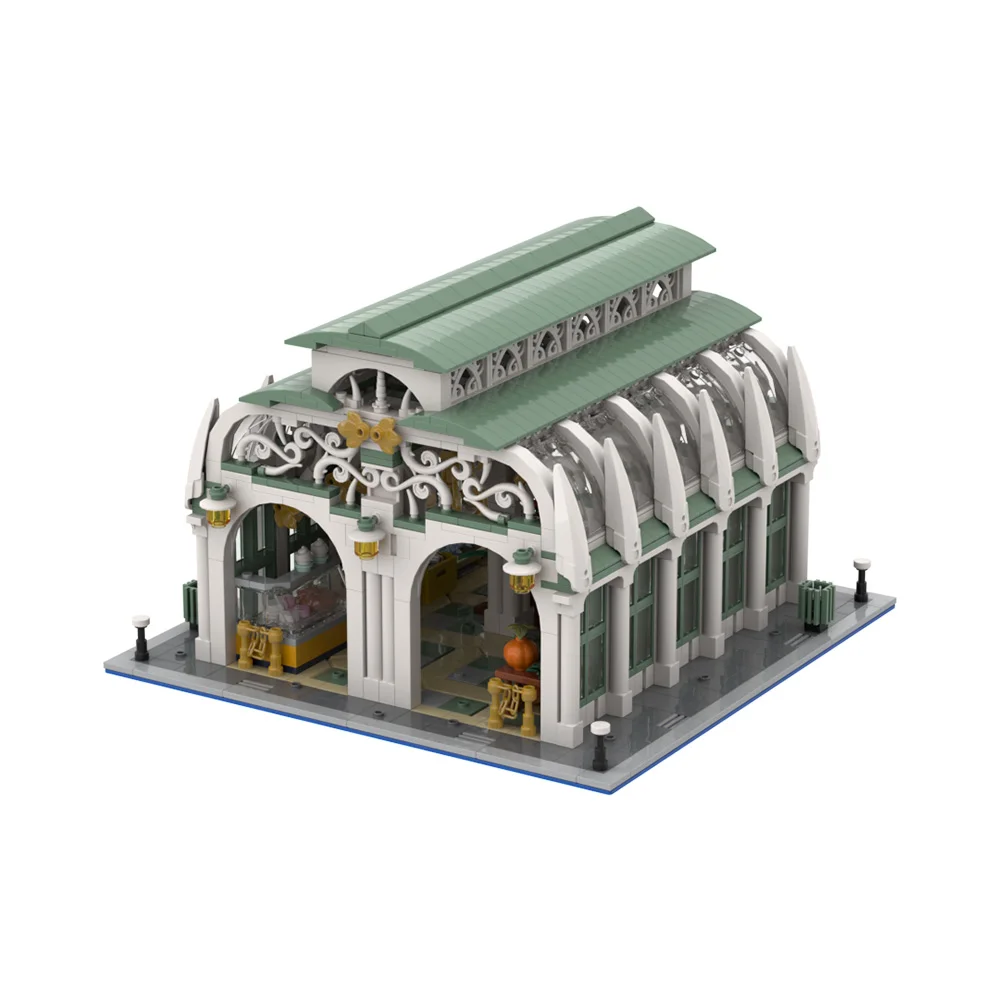 MOC City Market Hall Architect - Diy Electronics Market のレビューと価格