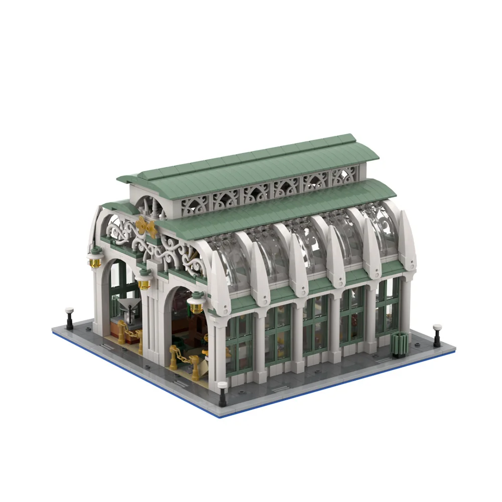 MOC City Market Hall Architect - Diy Electronics Market のレビューと価格