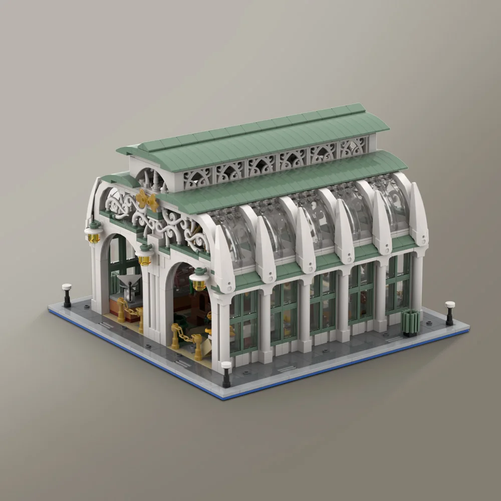 MOC City Market Hall Architect - Diy Electronics Market のレビューと価格