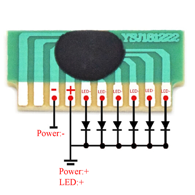 【LM】Hot Sale 10pcs DIY 6-LED L - Diy Electronics For Sale のレビューと価格