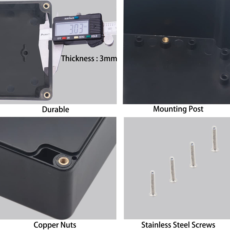 Waterproof Junction Box ABS Pl - Diy Electronics Storage のレビューと価格